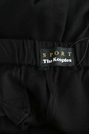 Pantalon droit The Kooples Noir en Viscose