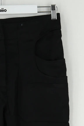 Pantalon droit The Kooples Noir en Viscose