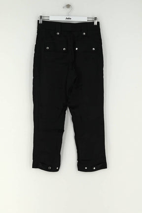 Pantalon droit The Kooples Noir en Viscose