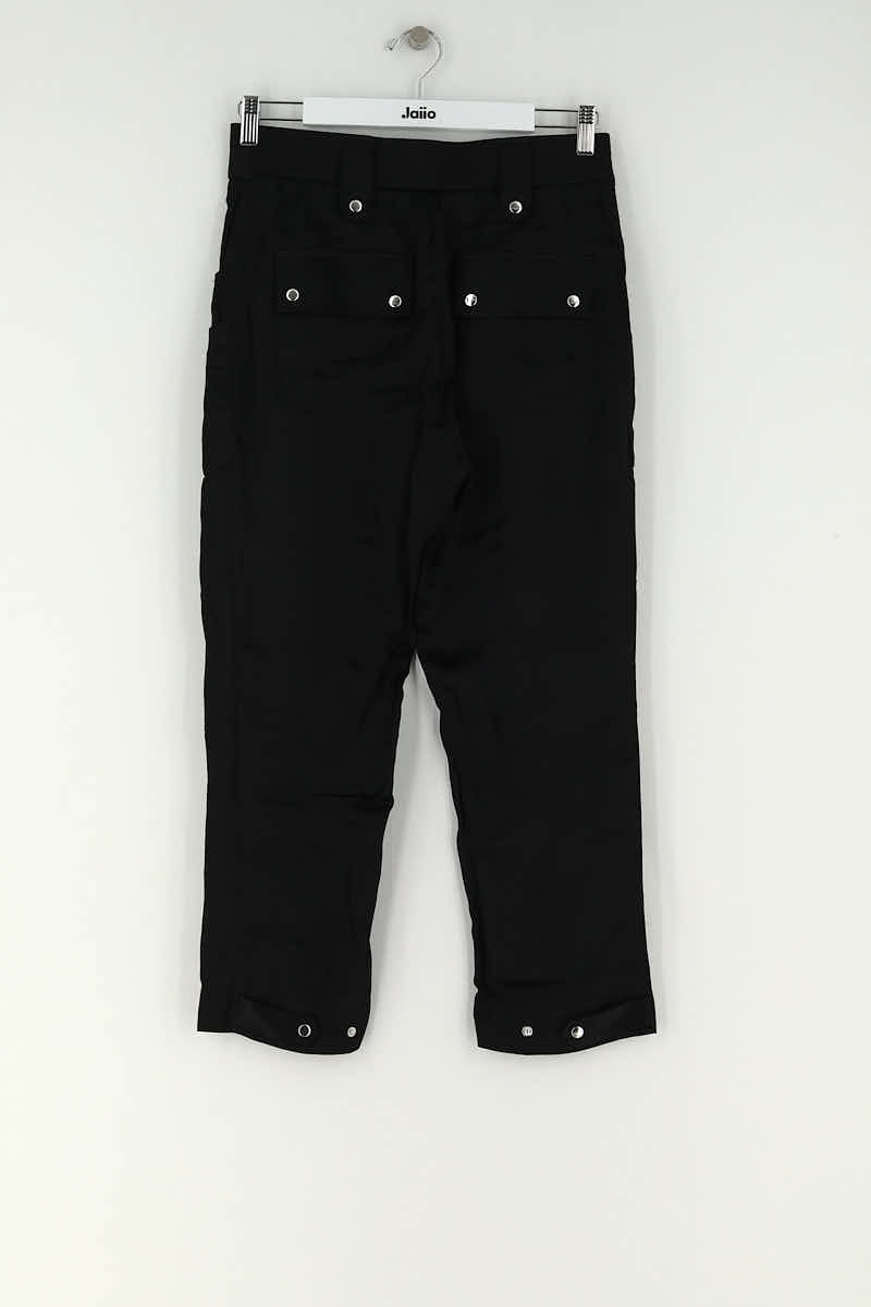 Pantalon droit The Kooples Noir en Viscose