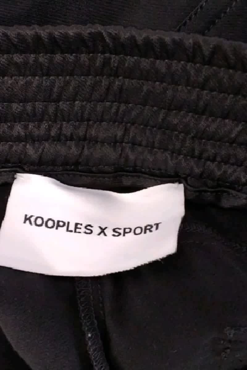 Pantalon droit The Kooples Noir en Viscose