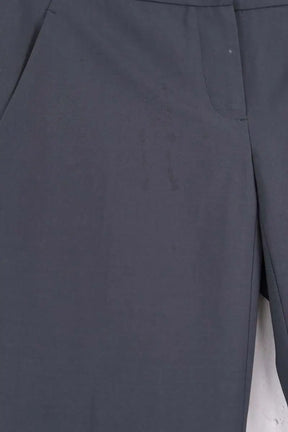 Pantalon droit Theory Gris en Laine