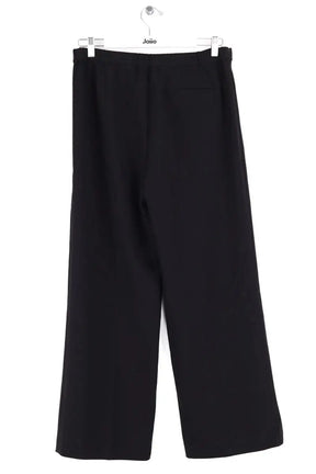 Pantalon droit Theory Noir en Synthétique