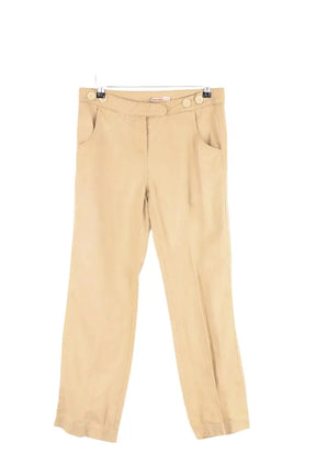 Pantalon droit Timberland Beige en Coton, taille S - Seconde Main