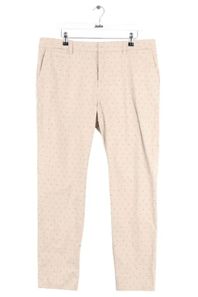 Pantalon droit Tommy Hilfiger Beige en Coton, taille XL - Seconde Main