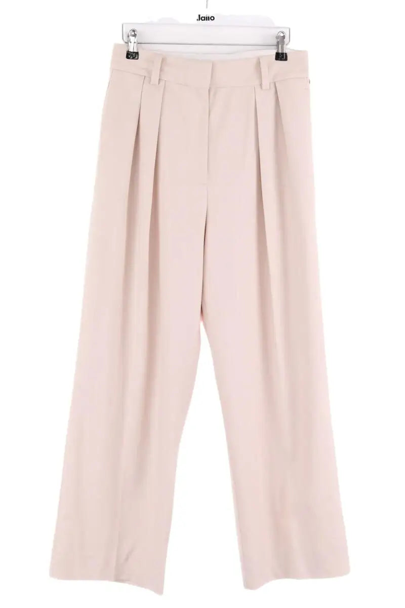 Pantalon droit Tommy Hilfiger Beige en Synthétique, taille M - Seconde Main