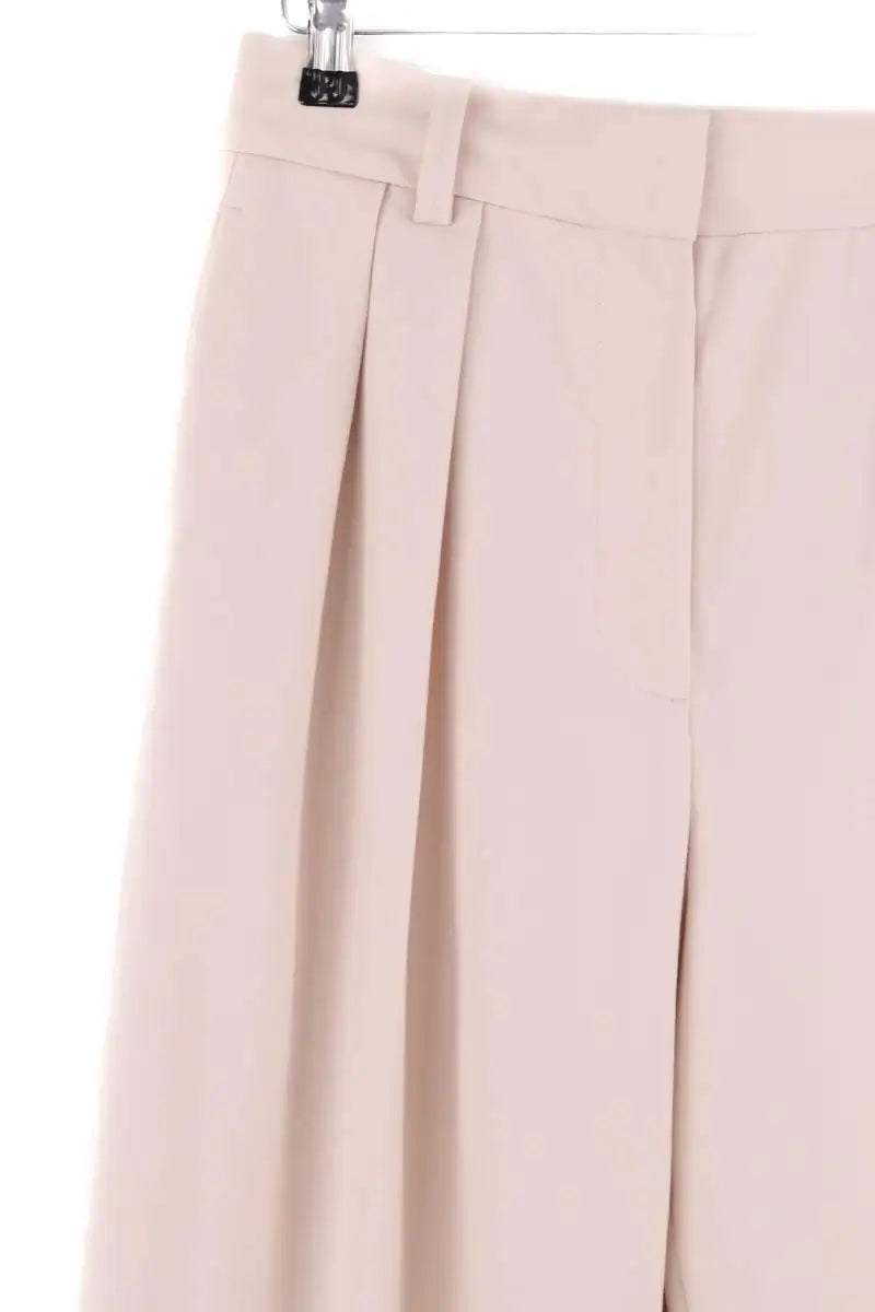 Pantalon droit Tommy Hilfiger Beige en Synthétique
