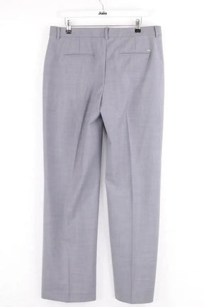 Pantalon droit Tommy Hilfiger Gris en Synthétique