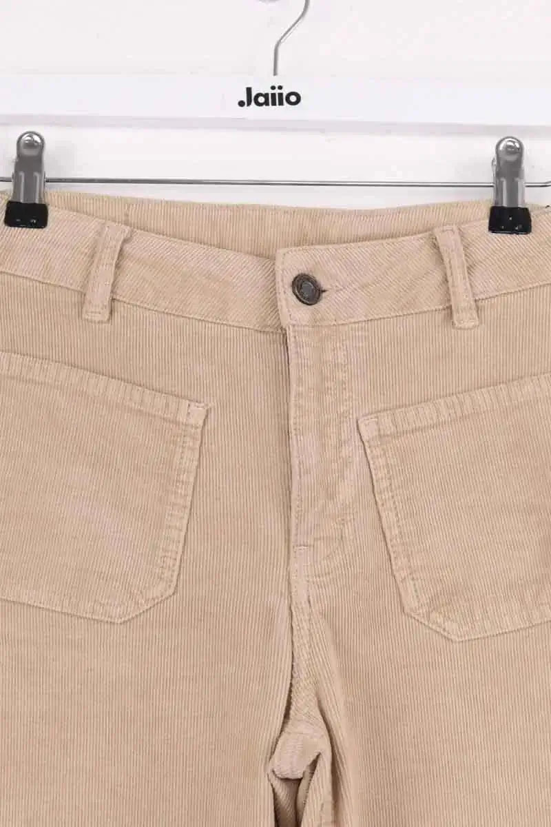 Pantalon droit Vanessa Bruno Beige en Coton