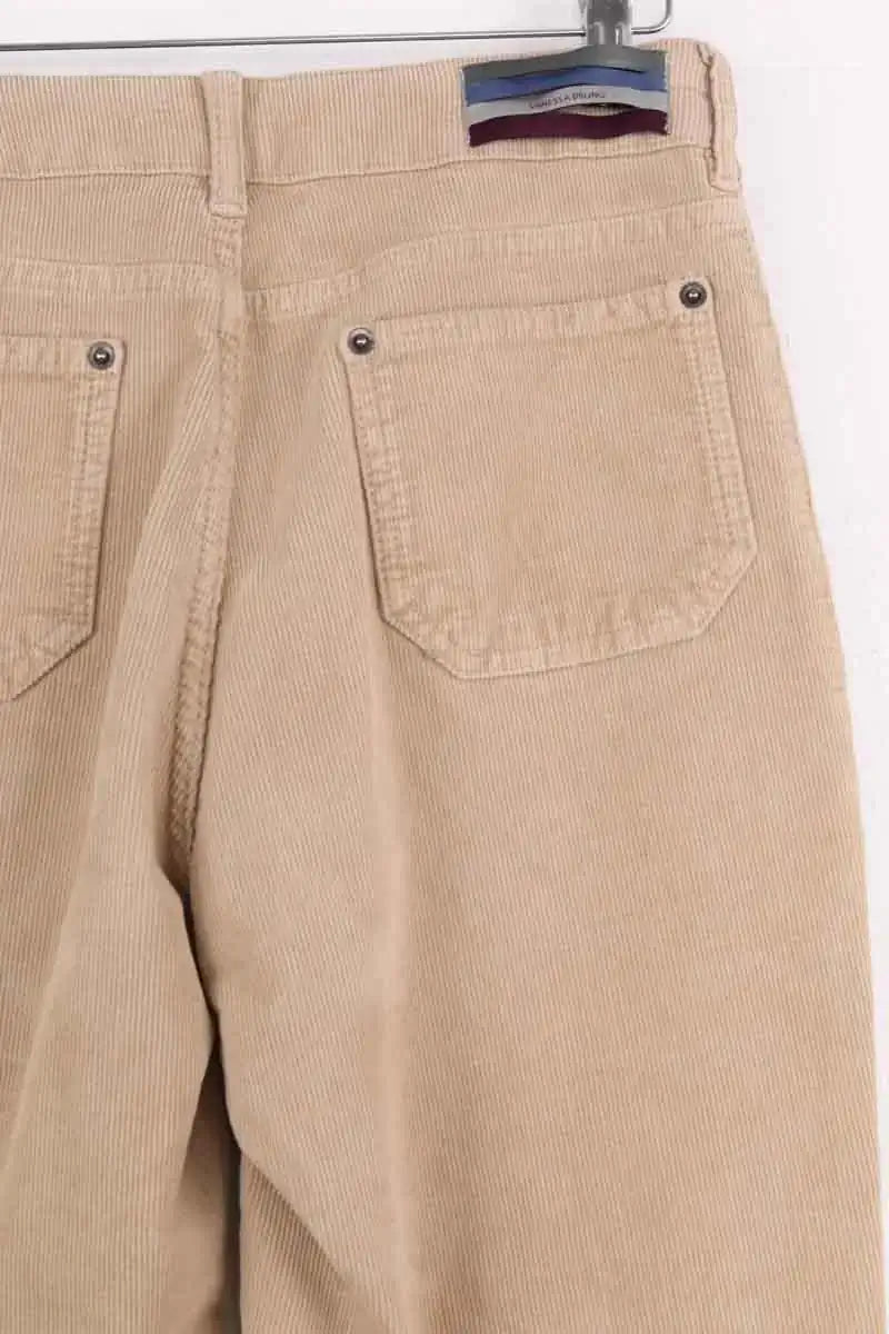Pantalon droit Vanessa Bruno Beige en Coton