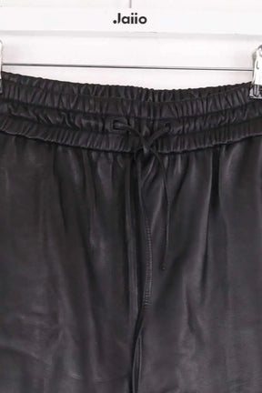 Pantalon droit Vanessa Bruno Noir en Cuir