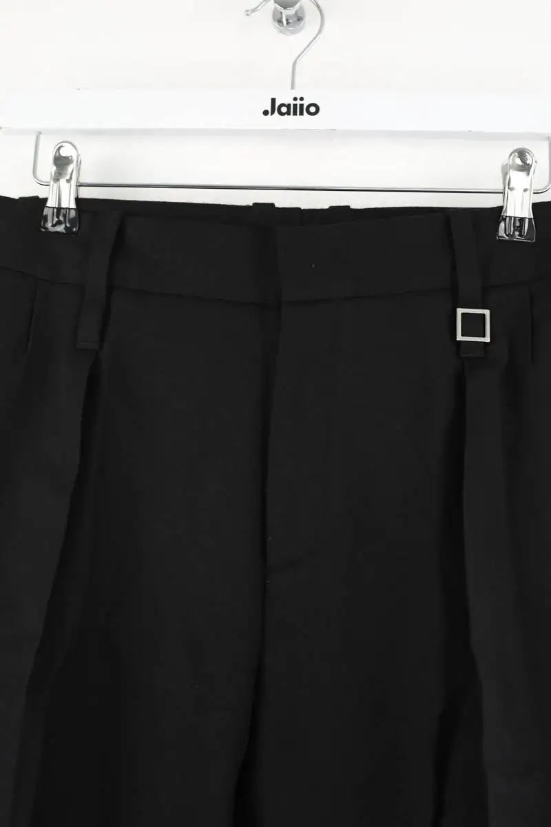 Pantalon droit Wooyoungmi Noir en Polyester