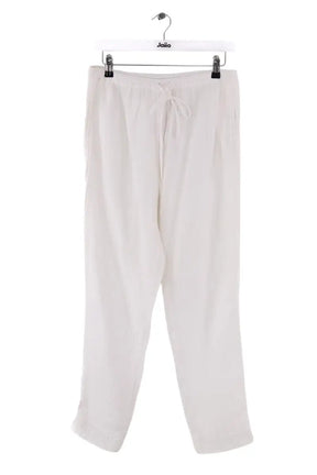 Pantalon droit Xirena Blanc en Coton, taille M - Seconde Main