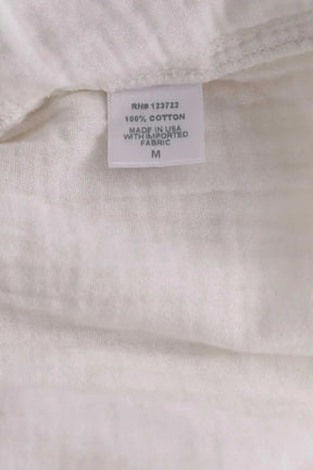Pantalon droit Xirena Blanc en Coton