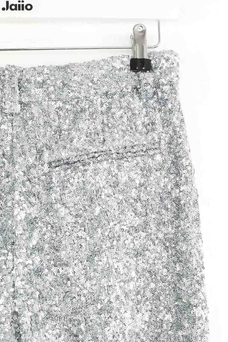 Pantalon droit Zadig & Voltaire Argent en Synthétique