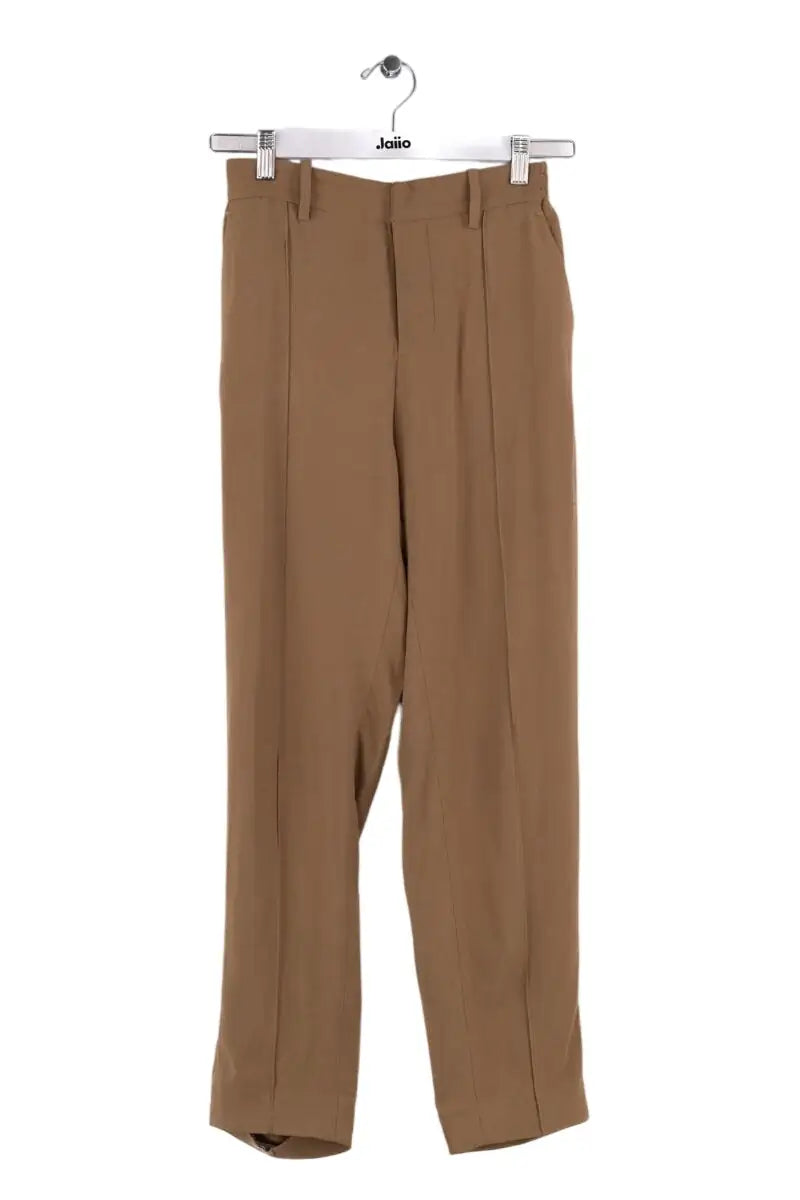 Pantalon droit Zadig & Voltaire Camel en Viscose, taille XS - Seconde Main