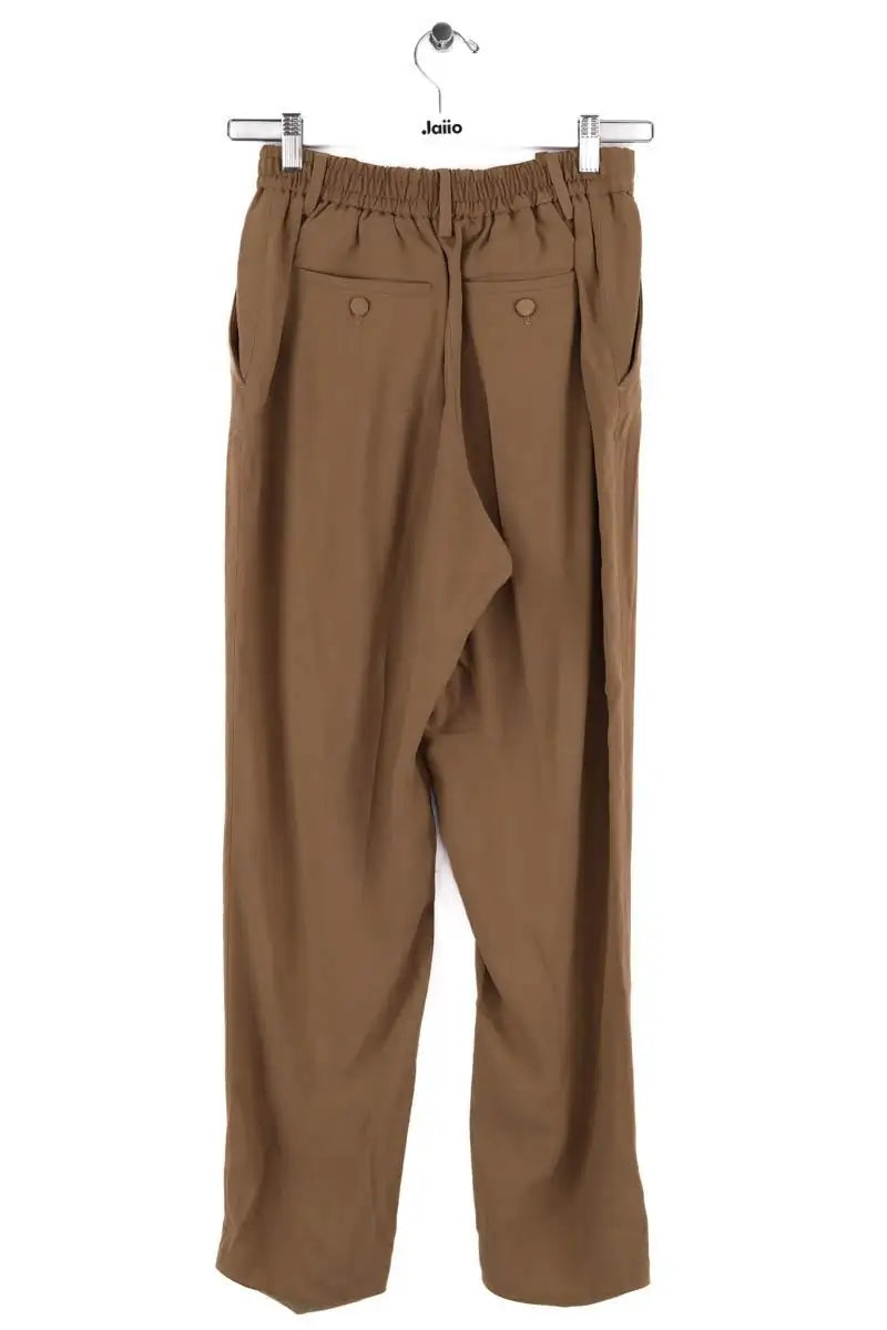 Pantalon droit Zadig & Voltaire Camel en Viscose