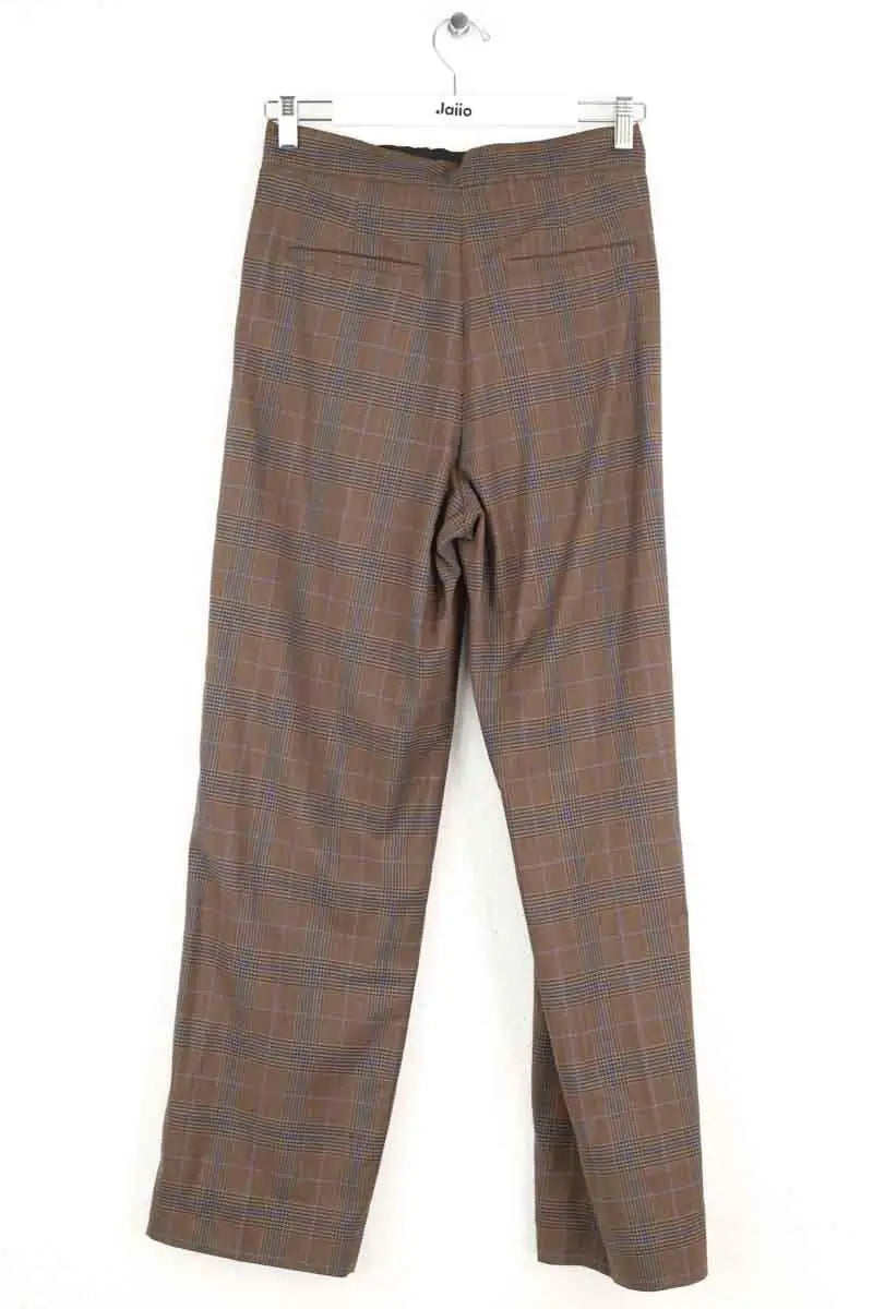 Pantalon droit Zadig & Voltaire Marron en Laine