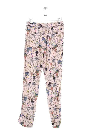 Pantalon droit Zadig & Voltaire Rose en Synthétique