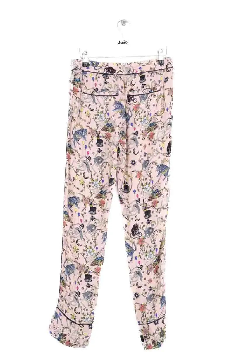 Pantalon droit Zadig & Voltaire Rose en Synthétique