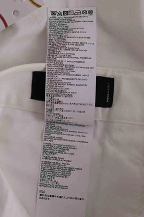 Pantalon Dsquared2 Blanc en Synthétique