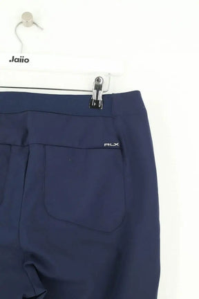Pantalon équitation Ralph Lauren Bleu en Synthétique