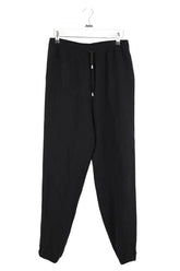 Pantalon Ermanno Scervino Noir en Viscose, taille M - Seconde Main