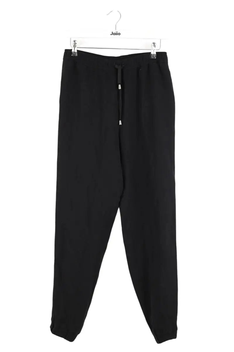 Pantalon Ermanno Scervino Noir en Viscose, taille M - Seconde Main