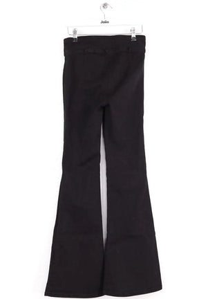 Pantalon Frame The Jet Set Flare Noir en Coton