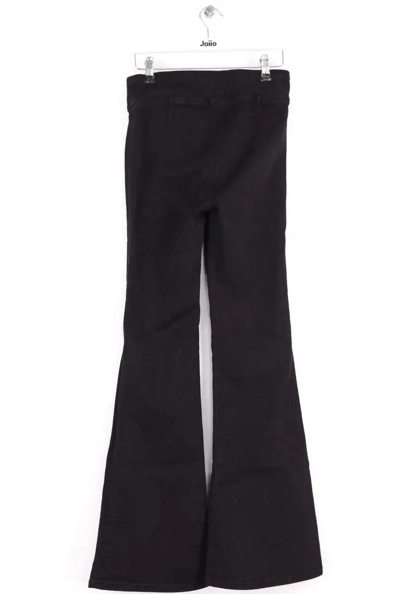 Pantalon Frame The Jet Set Flare Noir en Coton