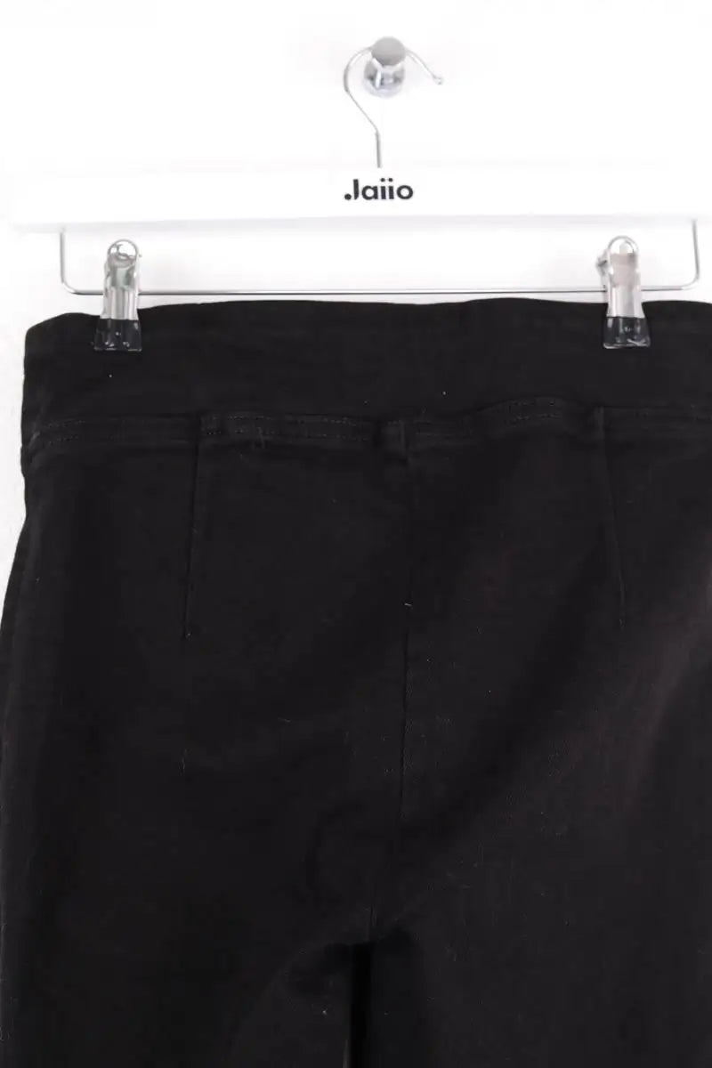 Pantalon Frame The Jet Set Flare Noir en Coton