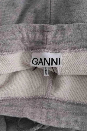 Pantalon Ganni Gris en Coton