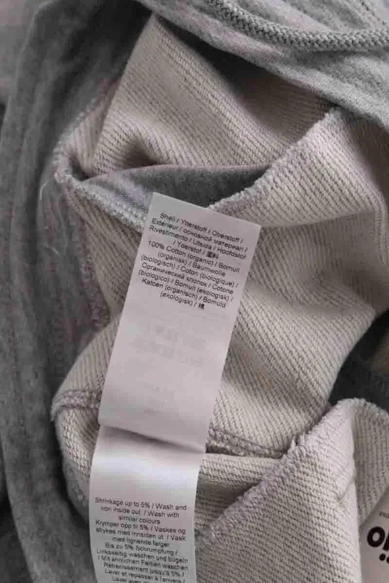 Pantalon Ganni Gris en Coton