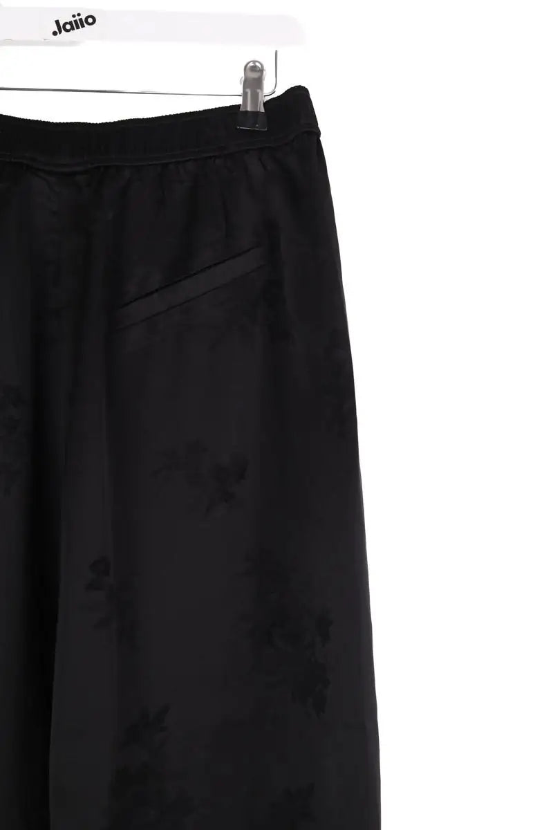 Pantalon Ganni Noir en Synthétique