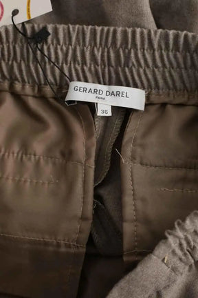 Pantalon Gerard Darel Beige en Laine