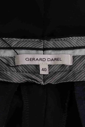 Pantalon Gerard Darel Noir en Synthétique