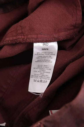 Pantalon Iro Ninfa Marron en Coton