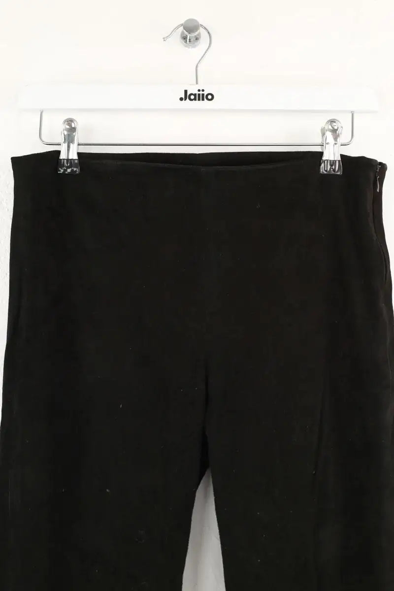 Pantalon Iro Noir en Daim