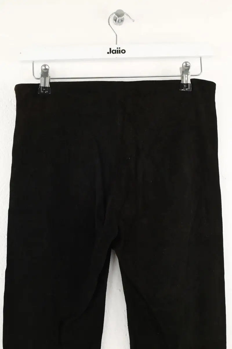 Pantalon Iro Noir en Daim
