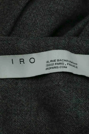 Pantalon Iro Time Gris en Laine