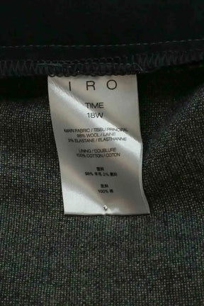 Pantalon Iro Time Gris en Laine