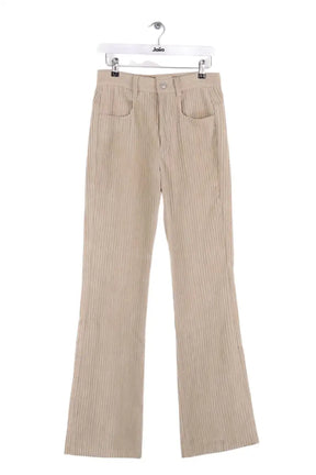 Pantalon Isabel Marant Étoile Beige en Synthétique, taille XS - Seconde Main