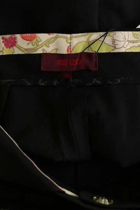 Pantalon Kenzo Noir en Laine