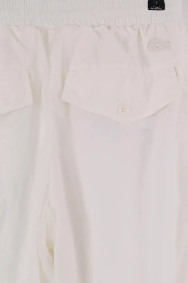 Pantalon Lacoste Blanc en Synthétique