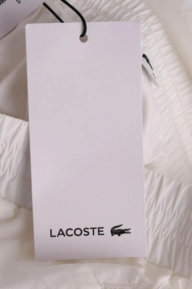 Pantalon Lacoste Blanc en Synthétique