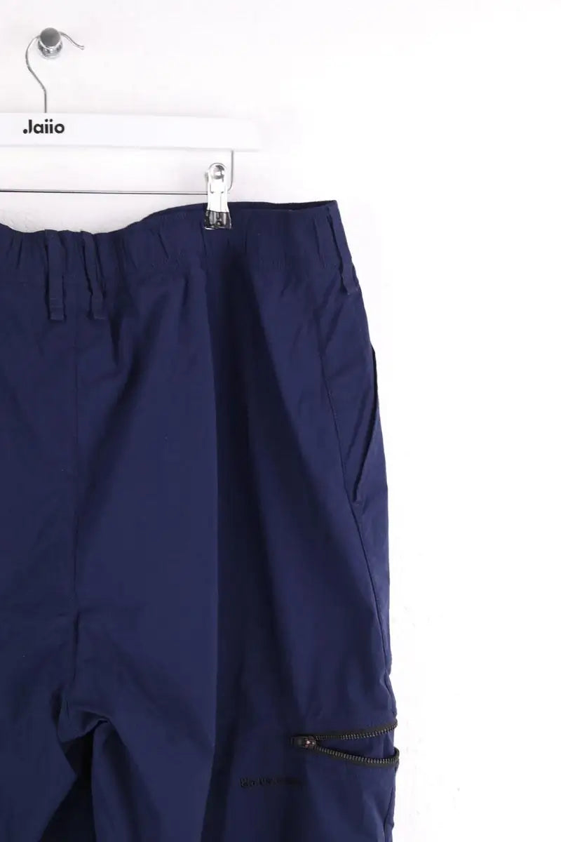 Pantalon large Adidas Bleu en Synthétique