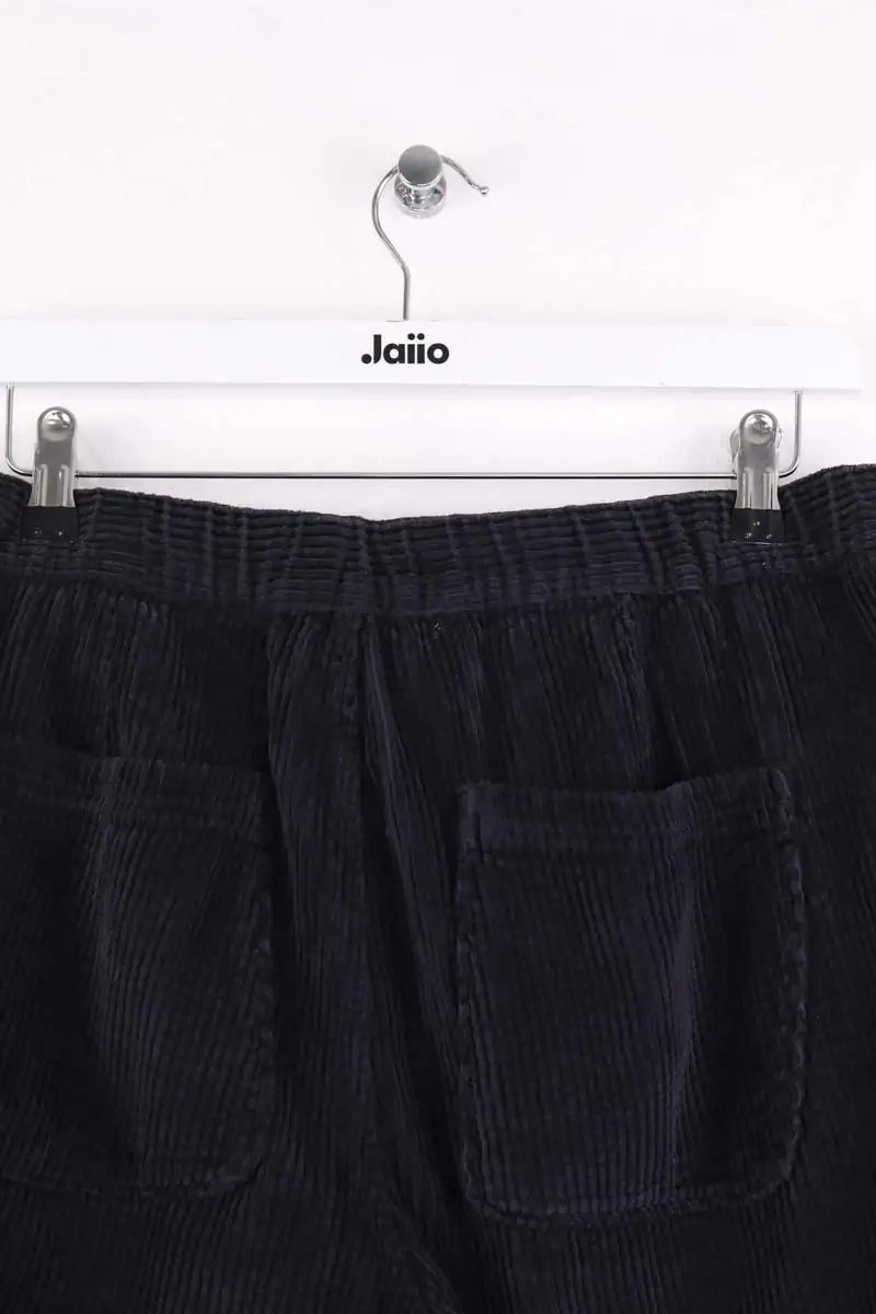 Pantalon large American Vintage Anthracite en Coton