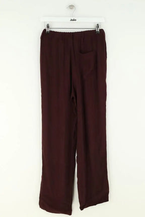 Pantalon large American Vintage Bordeaux en Viscose