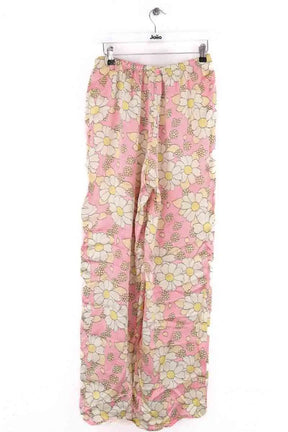 Pantalon large American Vintage Rose en Viscose