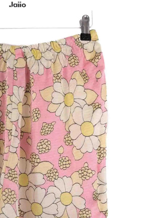 Pantalon large American Vintage Rose en Viscose